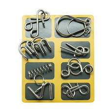 마술도구 두뇌개발 퍼즐놀이 퍼즐링-종합세트, 1개