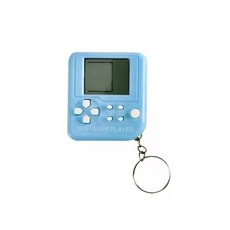 키링 열쇠고리 초미니 미니 레트로 고전 게임기 아케이드 휴대용 추억의게임 오락실 겜보이, with game finger cot, 1986-Color 1