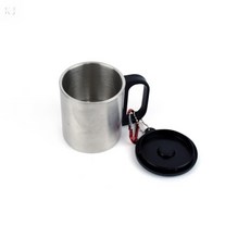 KnJFamily 나침반 이중등산컵 200ml 보온컵