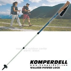 KOMPERDELL 7075鋁合金軟木握把登山杖, 1個, 單入