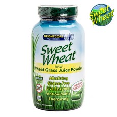 SWEET WHEAT 原麥草汁粉素食膠囊, 180顆, 1罐