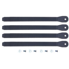 스키 겨울 스노우 스포츠를 위한 내마모성 스노보드 바인딩 사다리 스트랩 경량 스노보드 사다리 스트랩, 4PCS