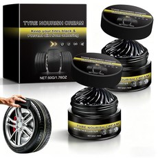 2PCS Tire Shine Cream - Car 세라믹 Coating for Deep 블랙 Gloss Powerful Wheel Cleaning Refurbish Wax w, 2PCS Tire Shine Cream - Car Ti