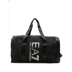 EA7엠포리오아르마니 로고 프린트 지퍼 트래블 백