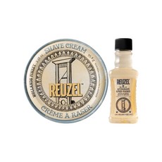 리우젤 에프터 쉐이브 우드&스파이스 스킨 100ml + 쉐이빙 크림 95.8g