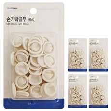 손가락골무(롤A) x(5개) 핑거코트 지샤크 고무링골무 고무골무 라텍스골무 손가락보호골무, 없음, 상세설명 참조, 없음