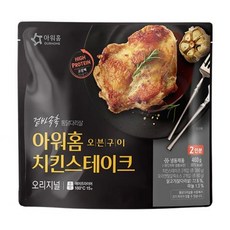 아워홈 오븐구이 치킨스테이크 460g (4인분) 통닭다리살, 2개