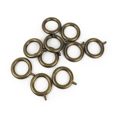 빈티지 커튼링 10EA 황동 커튼홀