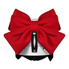 디어템 오토바이 헬멧 리본 장식, 레드