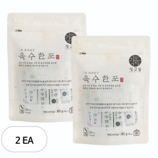 강고집 육수한포, 80g, 2개