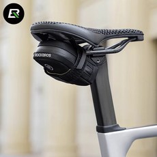 락브로스 자전거 안장가방 새들백 미니 컴팩트 0.35L, 브라운 F006 3013007902, 1개