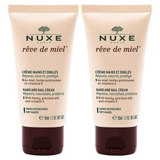 눅스 레브 드 미엘 핸드 크림, 50ml, 2개