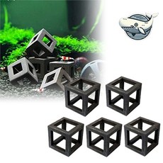어항 장식 사각큐브 은신처 마리 물고기 숨곳 산란실 shp*8633QS, 1개