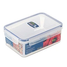 聯府 KIR2000 天廚長型保鮮盒 2L 可超取 便當盒 密封盒, 1個, 單一選項, 透明