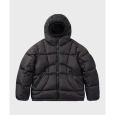 [르아르] 바라클라바 푸퍼 후드 패딩 [블랙]