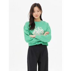 매장정품 탑텐 TOPTEN 여성) 라이트 플리스 그래픽 스웨트셔츠_MSE1TR2002 MSE1TR2002 232259