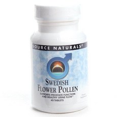 SOURCE NATURALS 瑞典花粉補給錠, 1組, 45顆