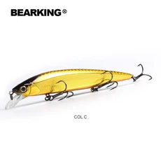 BEARKING 130mm 22g SP 핫 낚시 미끼 다양한 색상 미노우 크랭크 텅스텐 웨이트 시스템 워블러 모델, 04 C