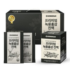 프리미엄 녹용홍삼진액 60ml x 30포 칡뿌리 가시오가피 부모님