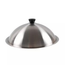 不鏽鋼拱蓋 鍋蓋 適用於炒鍋 蒸鍋 煎鍋 32cm-36cm, 1個, 32cm高拱鍋蓋 適合內直徑30-31的, 32cm
