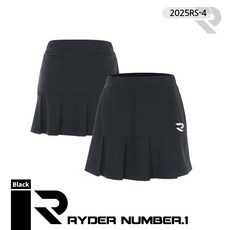 라이더 치마바지 배드민턴 주름 스커트 블랙 2025RS-4