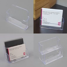 1/2단 명함거치대 명함스탠드 아크릴명함케이스, 1단