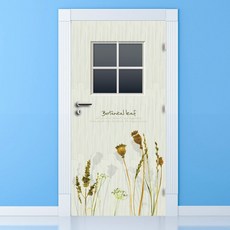 현관문 리폼 시트지빈티지 해피 리프 02 아파트현관문리폼 fre*010nV, 본상품선택
