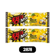 해태 튜브 아이스크림 탱크보이 배 제로, 28개, 120ml