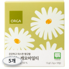 올가홀푸드 유기농 캐모마일티 10개, 1.3g, 5개, 10개입