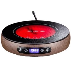 전기 하이라이트 차끓이기 티팟 데우기 우드 차포트, 2. 화이트 1300W