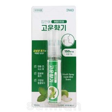 웰빙헬스팜 3WB 입안에 고운 향기 (애플민트향) 10ml/구강/마우스/스프레이/입냄새제거/청결, 1개, 10ml