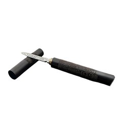 天使網購 精品普洱茶茶刀 黑檀木大馬士革茶刀 茶針 黑檀木雕刻茶刀 花梨木茶刀, 1個, 紫光檀(光滑面)大馬士革茶刀