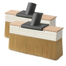 Mitclear 긴 손잡이가 있는 데크 스테인 브러시 어플리케이터(140.9cm(59인치) 야외 목재 데크 울타리 파티오 벽 가구에 얼룩 페인트 및 실러를 바르기 위한, 브러시 헤드