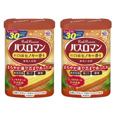 바스로망 니고리유 히노키향 입욕제, 600g, 2개