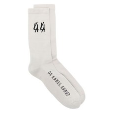 44레이블그룹 로고 자카드 양말