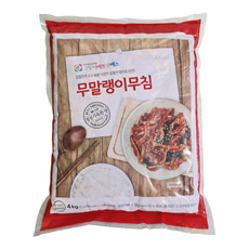 해품 그린 아삭한 무말랭이무침 4kg 대용량, 1개