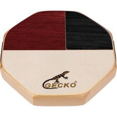 GECKO 카혼 보관 가방이 있는 휴대용 박스 드럼 핸드 드럼 타악기 봉 및 스네어, SD6, 1개