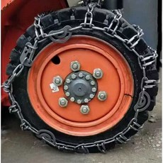 지게차 스노우 체인 빙판길 농기계 트럭 화물차 스노우체인 A. 16x5.008 타이어12겹, H. 22cm 회색 스티어링 휠