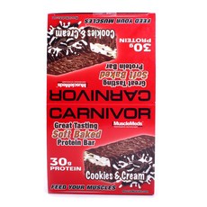 MuscleMeds 軟質蛋白能量棒, 餅乾和奶油, 91克