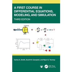 (영문도서)A First Course in Differential Equations Modeling and Simulation Hardcover, CRC Press, English, 9781041024217