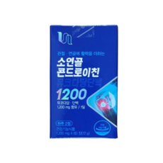 비타민하우스 소연골 콘드로이친 1200 뮤코다당단백 120정 2개월분, 1박스, 60회분