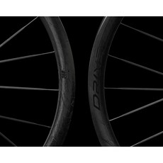 ELITEWHEELS DRIVE II 36D 碳纖維碟煞公路車輪組 1260g 輕量化 BIKEfun, 黑色 Black,SRAM XDR棘輪