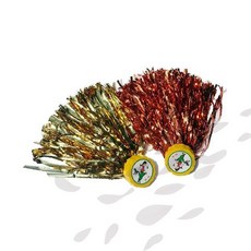 전통 제기차기 깃털 제기 민속놀이 응원용품 방울 달린 체육 놀이기구, 1개