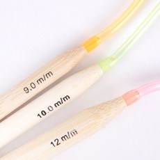 대나무 줄바늘 80cm (9.0mm~15.0mm), 1개