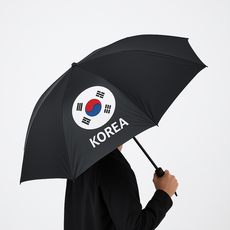 카라몰리 태극기 자동 우산 양산 암막 자외선차단 우양산