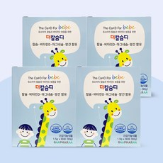 지엠팜 유아용 더칼슘디 영양제, 90g, 4개