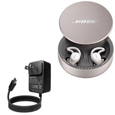 BoxWave Bose Sleepbuds II와 호환되는 충전기 - 벽면 다이렉트 (15W) 내장 1.8m(6피트) 케이블로 장치를 빠르게 충전하세요, BoxWave Bose Sleepbuds II와 호환되