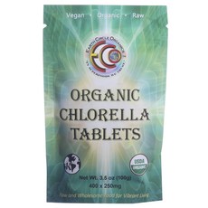 EARTH CIRCLE ORGANICS 小球藻 250 毫克片劑, 400顆, 1包