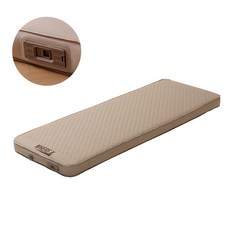 웨어엑스 에어컴팩트 자충매트 10cm, 베이지