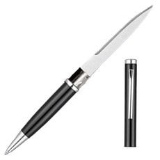 호신용 칼 휴대용 캠핑칼 호신용나이프 주머니칼, 1개, 블랙